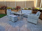 Amy Sofa Rattan Dining Set - MyForeverFurnishings
