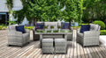 Amy Sofa Rattan Dining Set - MyForeverFurnishings