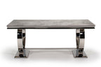 Arianna 180cm Marble/Glass Or Sintered Stone Dining Table (All Colours) - MyForeverFurnishings