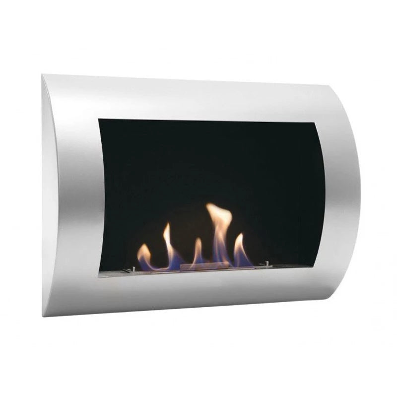 Ocean - Stainless Steel Bio Wall Fireplace - My Forever Furnishings