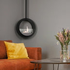 Edmonton 2-sided Suspended Bioethanol Fireplace