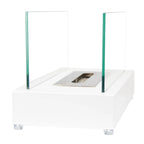 Lambeth White - Tabletop Bio Fireplace