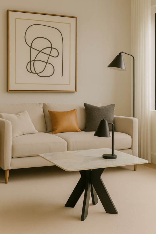 Milan Lamp Table 50cm