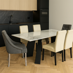 Roma 1.7-1.95-2.2m Extendable Dining Table