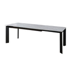Riley Ceramic Argento Grey 160-220cm - Extending Matt