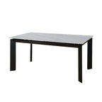 Riley Ceramic Argento Grey 160-220cm - Extending Matt