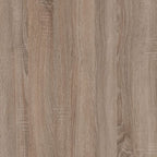 Frima Wide TV Unit in White with a Truffle Oak Trim