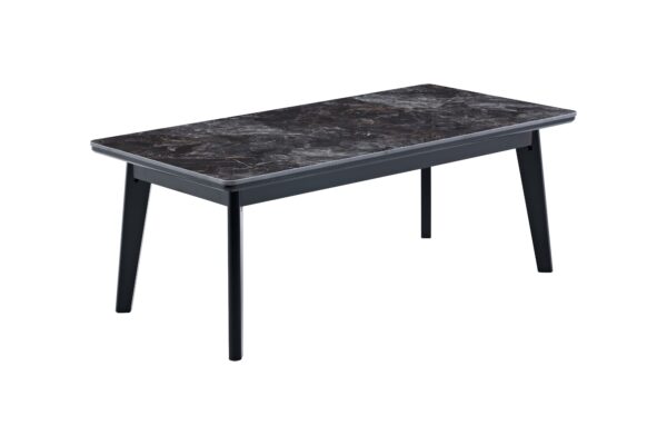 Arizona Black Ceramic Coffee Table