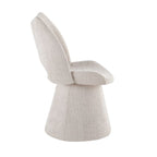 Maryland Beige 360 Swivel Chair