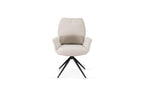 Fairmont 360 Swivel Beige Dining Chair