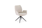 Fairmont 360 Swivel Beige Dining Chair