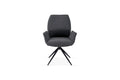 Fairmont 360 Swivel Grey Dining Chair