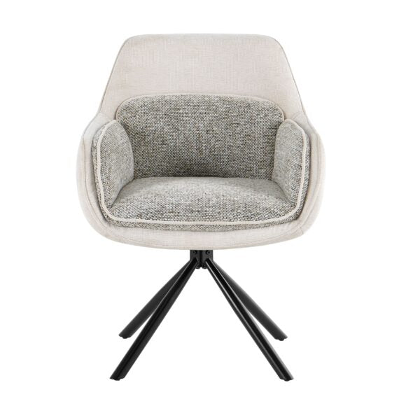 Florence 360 Beige Swivel Chair