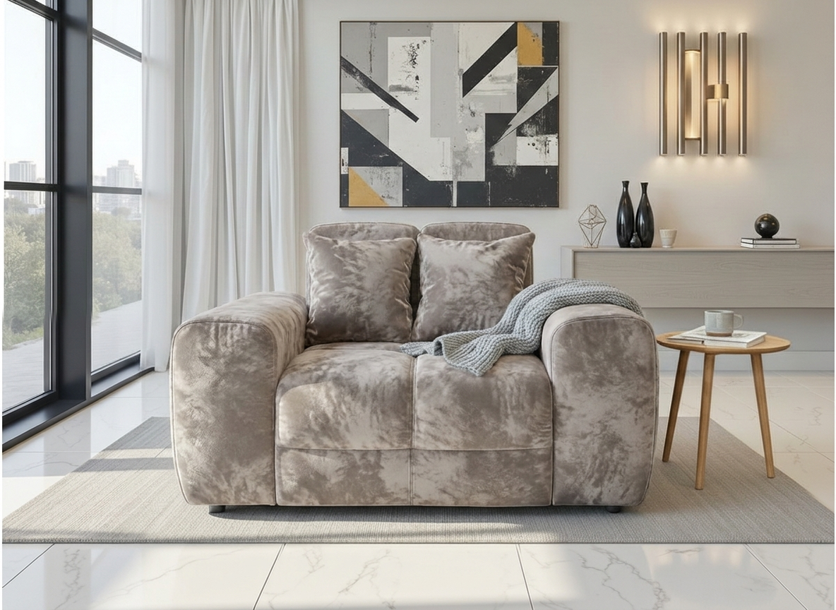 Jacob Sofa Mocha Armchair