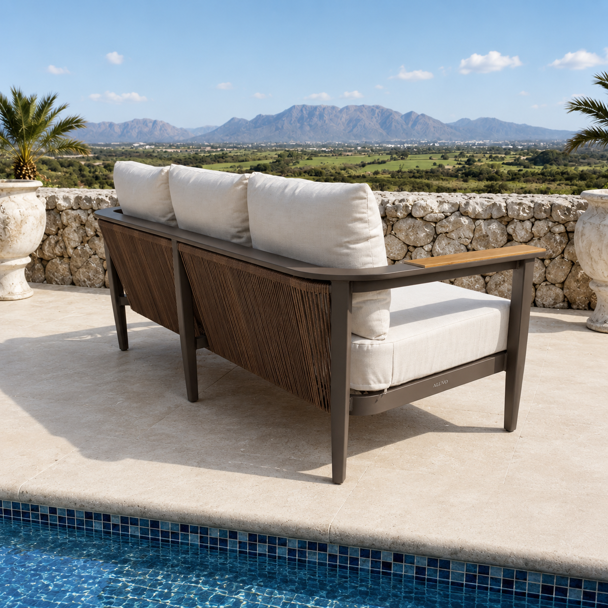 Hemera Outdoor Range - Wood - 5 Seater Lounge Set