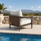 Hemera Outdoor Range - Wood - 5 Seater Lounge Set