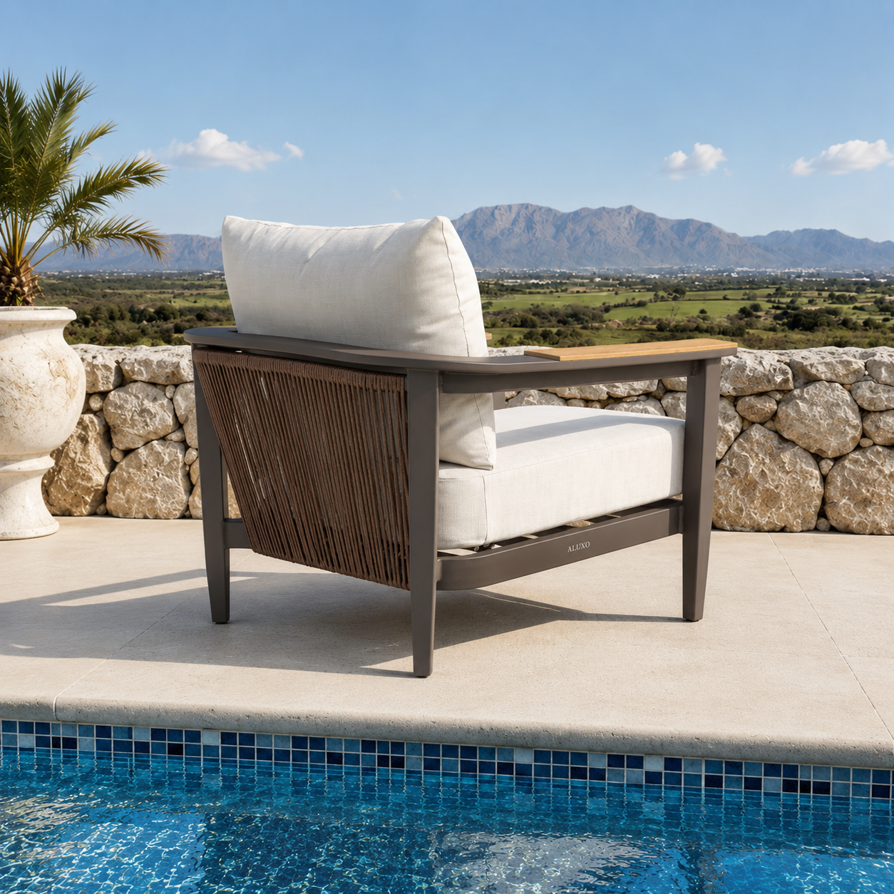 Hemera Outdoor Range - Wood - 5 Seater Lounge Set