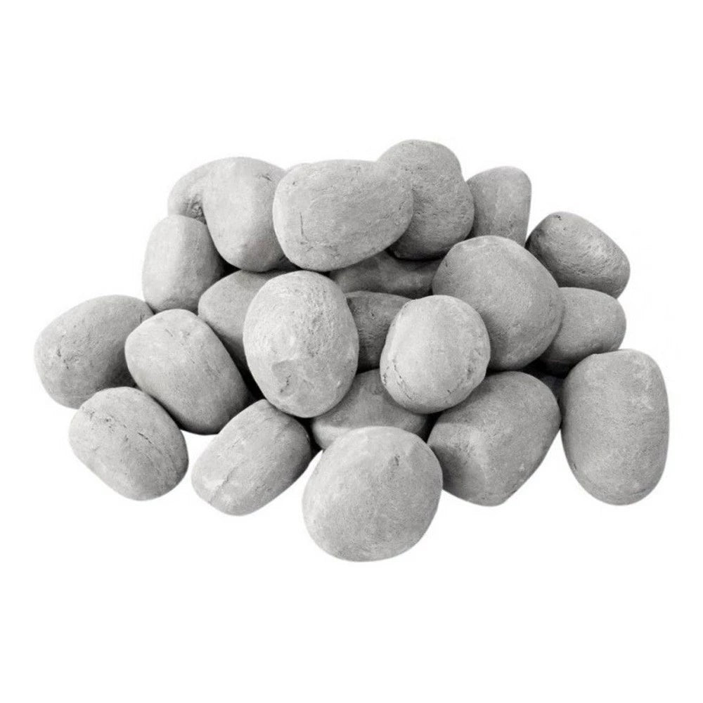 Ceramics Pebbles Grey - 24 Pieces - My Forever Furnishings