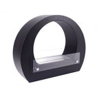 Round Bio Fireplace - Black
