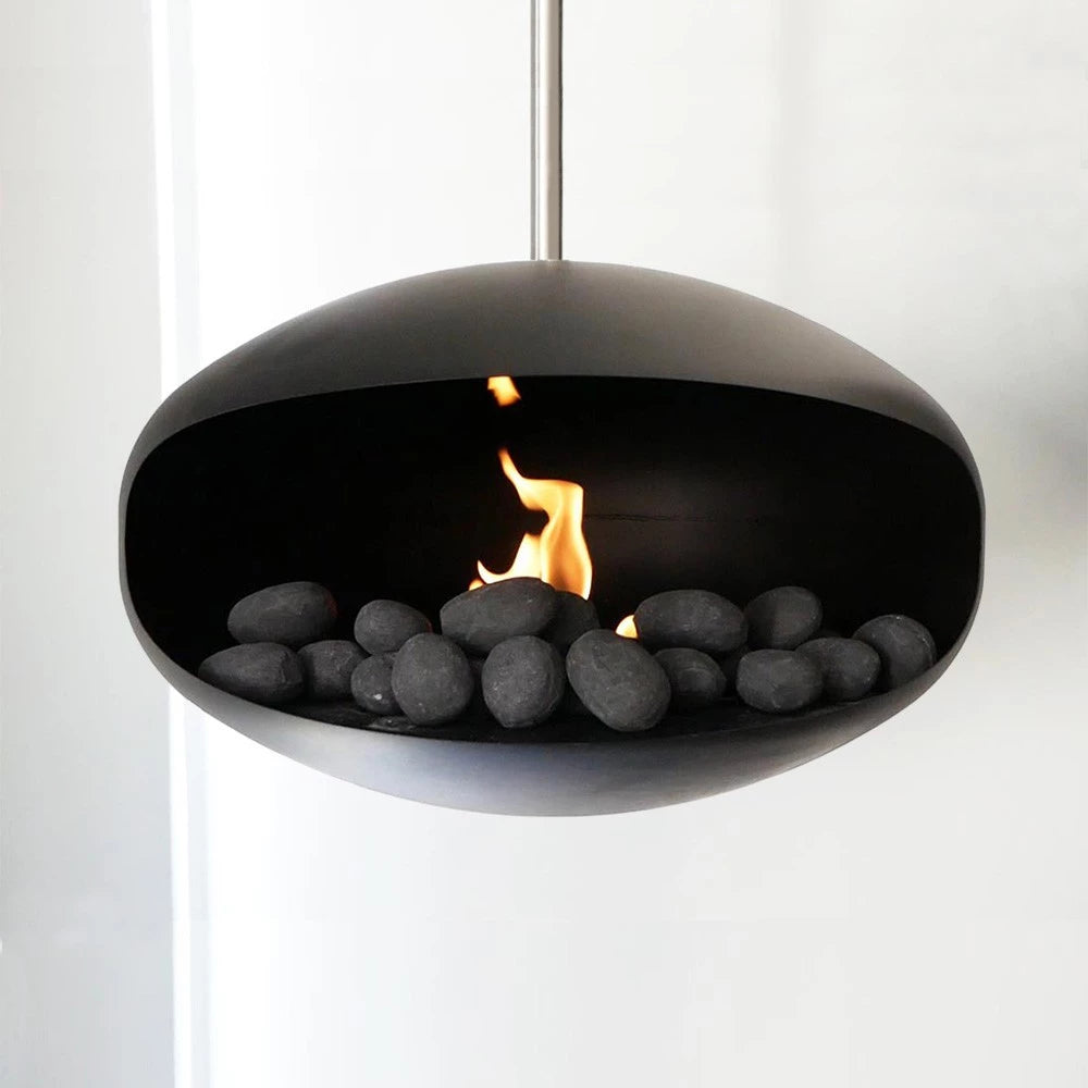 Ceramics Pebbles Black - 24 Pieces