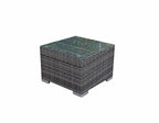 Jessica Pair of Rattan Sun loungers Grey