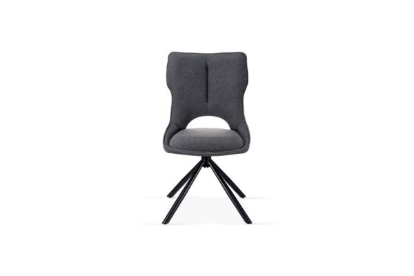 Roseland 360 Swivel Grey Dining Chair