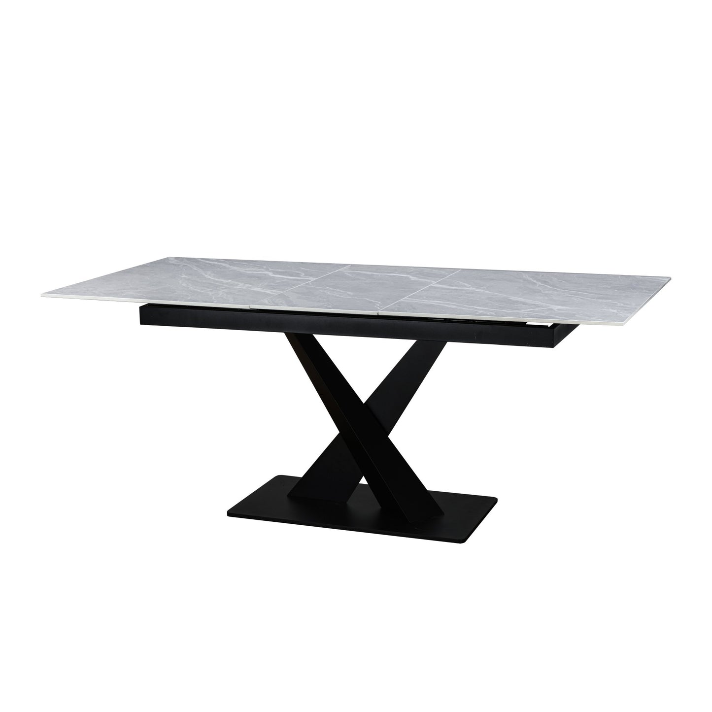 Chelo Ceramic Argento Grey 140-180cm - Extending Matt