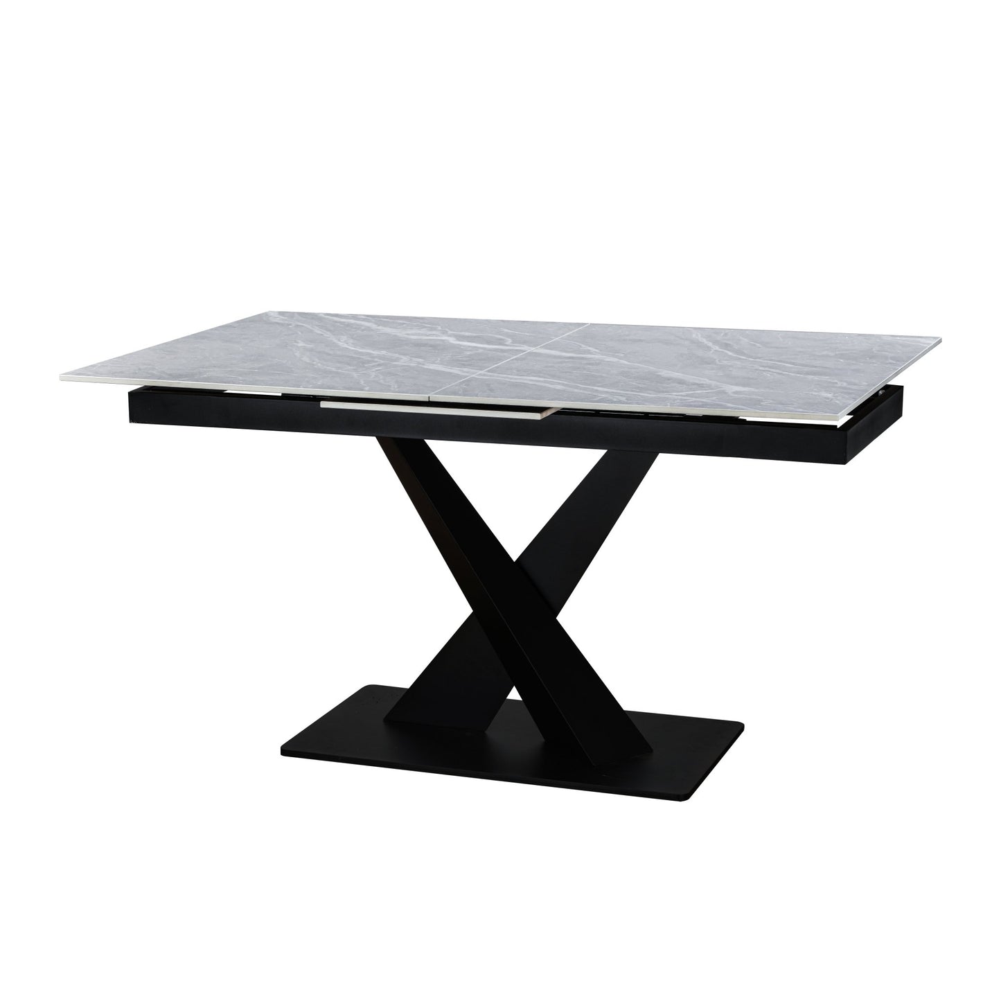 Chelo Ceramic Argento Grey 140-180cm - Extending Matt