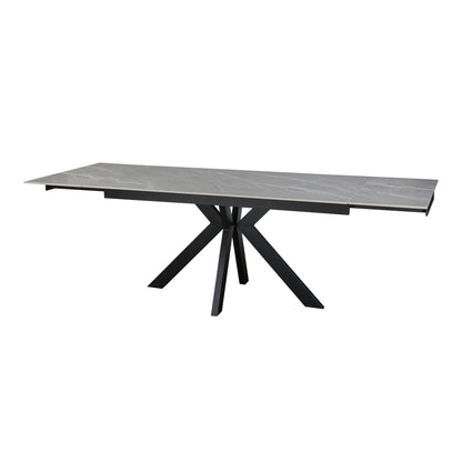 Emris Ceramic Argento Grey 160-200-240cm - Extending Matt