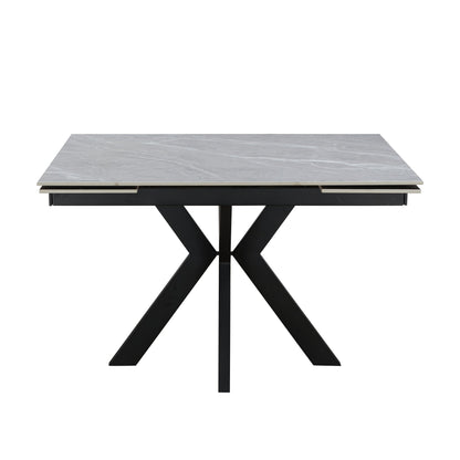 Zian Ceramic Argento Grey 120-150-180cm - Extending Matt