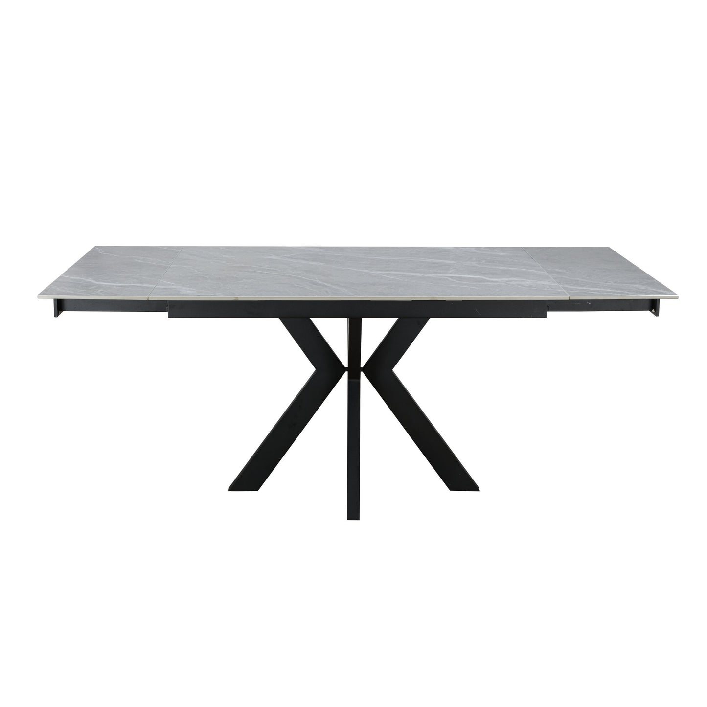 Zian Ceramic Argento Grey 120-150-180cm - Extending Matt