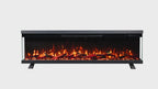 Luxion 3 Sided Fire - 60 Inch - Black