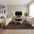 Roma Crushed Diamond Mirrored Coffee Table