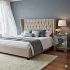 Mocka 3 Drawer Bedside Cabinet