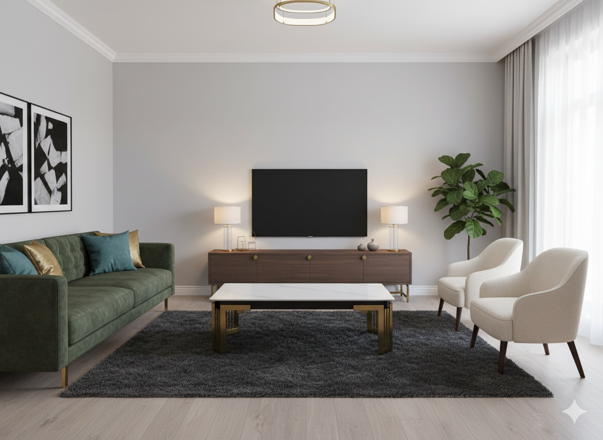 Sorrento Rectangle Ceramic Gold Coffee Table