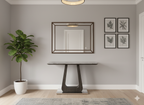 Zermatt Console Table With Grey Ceramic