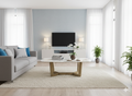 Sorrento Oval Ceramic Gold Coffee Table