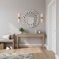 Mosaic Round Wall Mirror