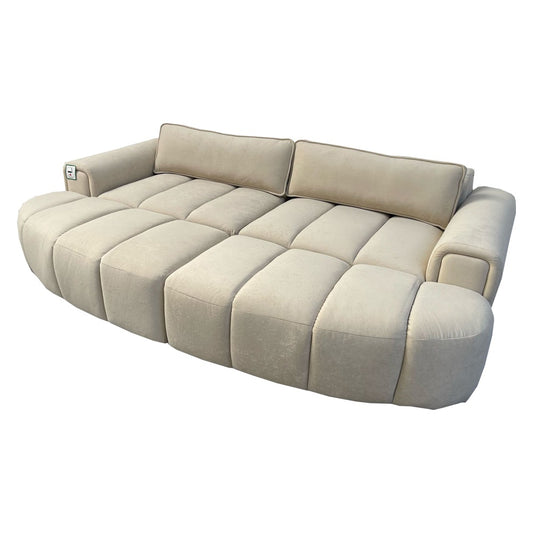Mirova 4 Seater Cinema Sofa - Cream