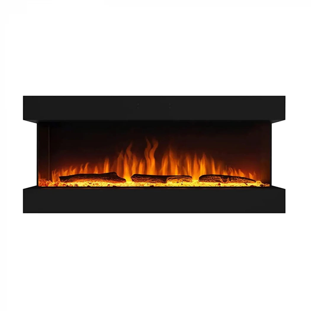 Feroza 137 cm - Wall-Mounted Electric FireplaceMy Forever Furnishings