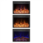 Pyrope 109 cm - Electric Fireplace Insert