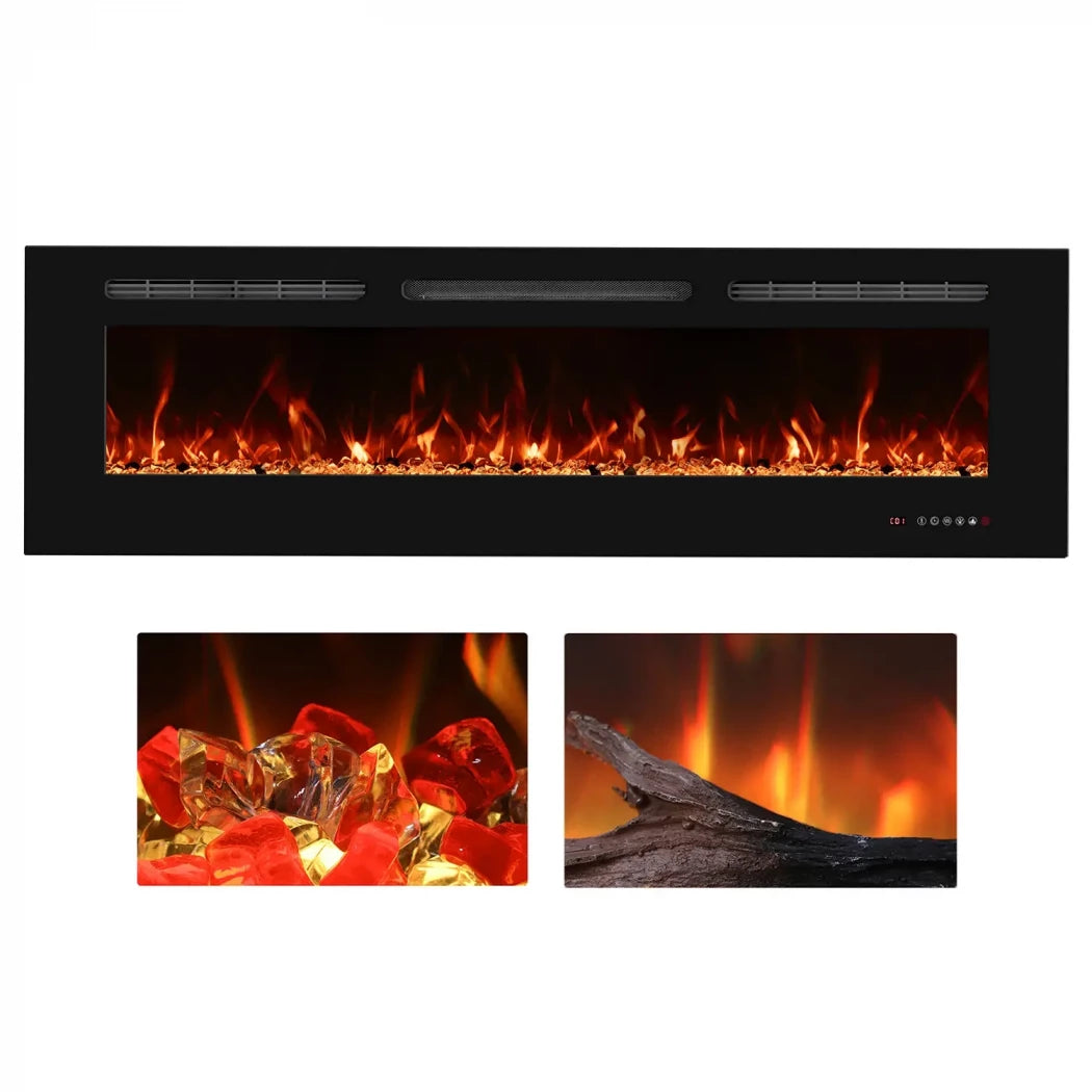 Titanite 152 cm - Built-in Fireplace Insert