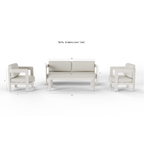 Sofia Outdoor Range - 4 Seater Lounge Set
