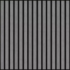 Acoustic Square Wood Wall Panel - Grey Oak 60cm x 60cm (4 Pieces)