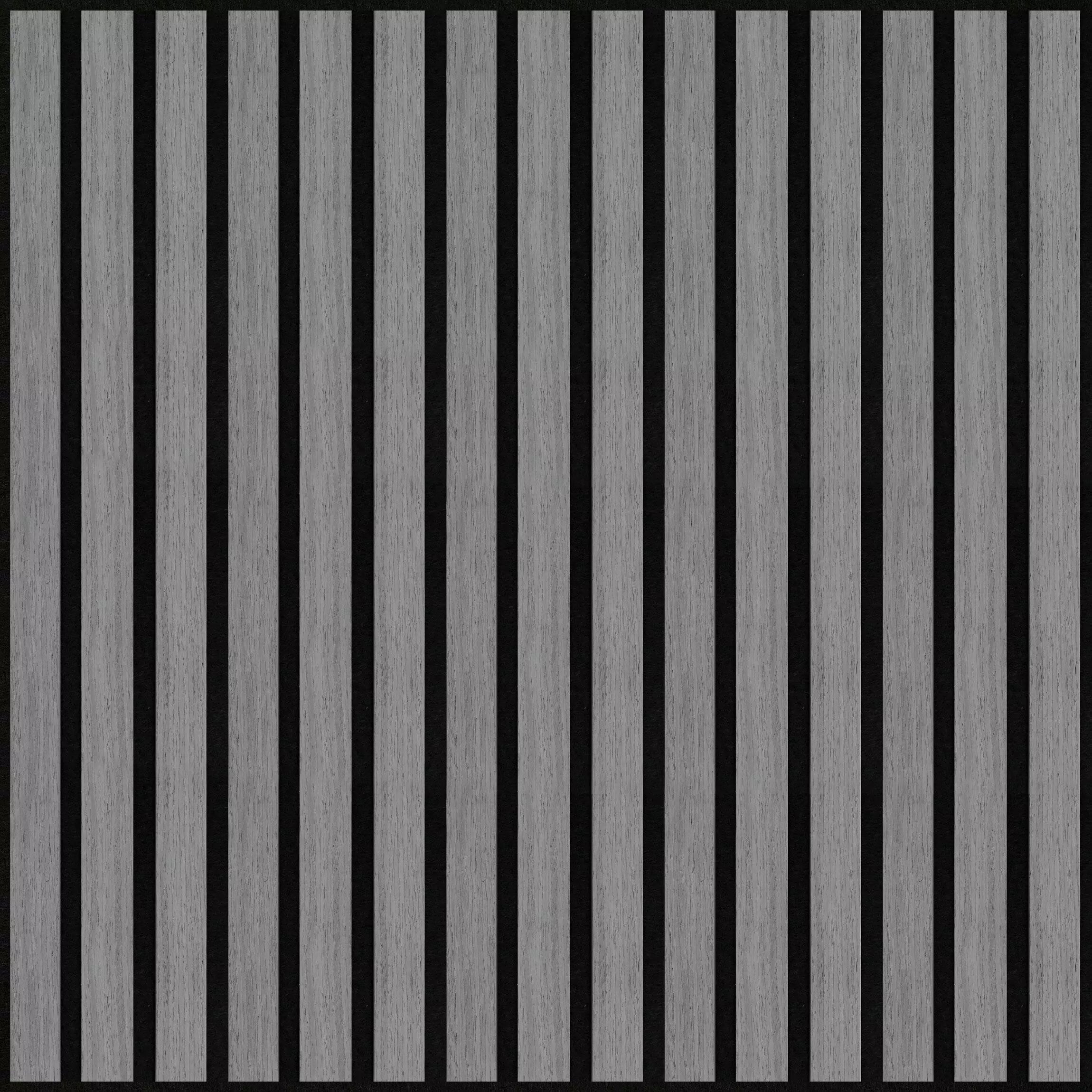Acoustic Square Wood Wall Panel -Ash Grey 60cm x 60cm (4 Pieces)