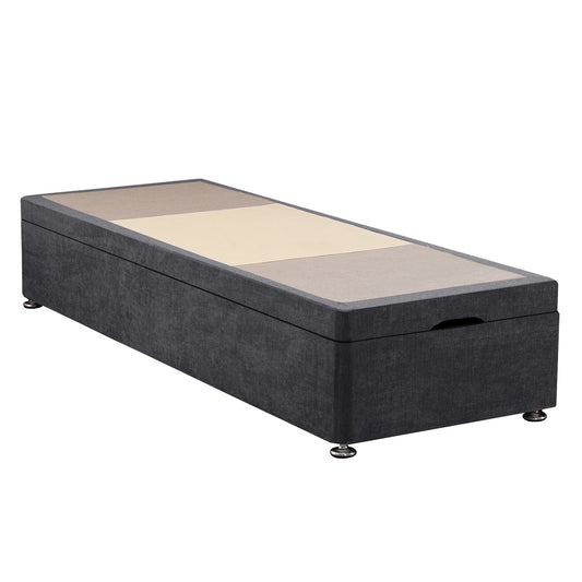 Sweet Dreams Single 3ft Evolve Divan Base With Front Opening Ottoman (15 Colours)