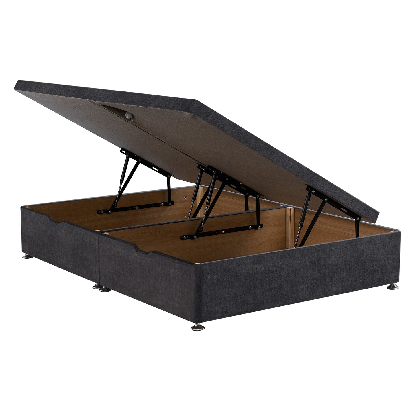 Sweet Dreams Single 3ft Evolve Divan Base With Side Opening Ottoman (15 Colours)