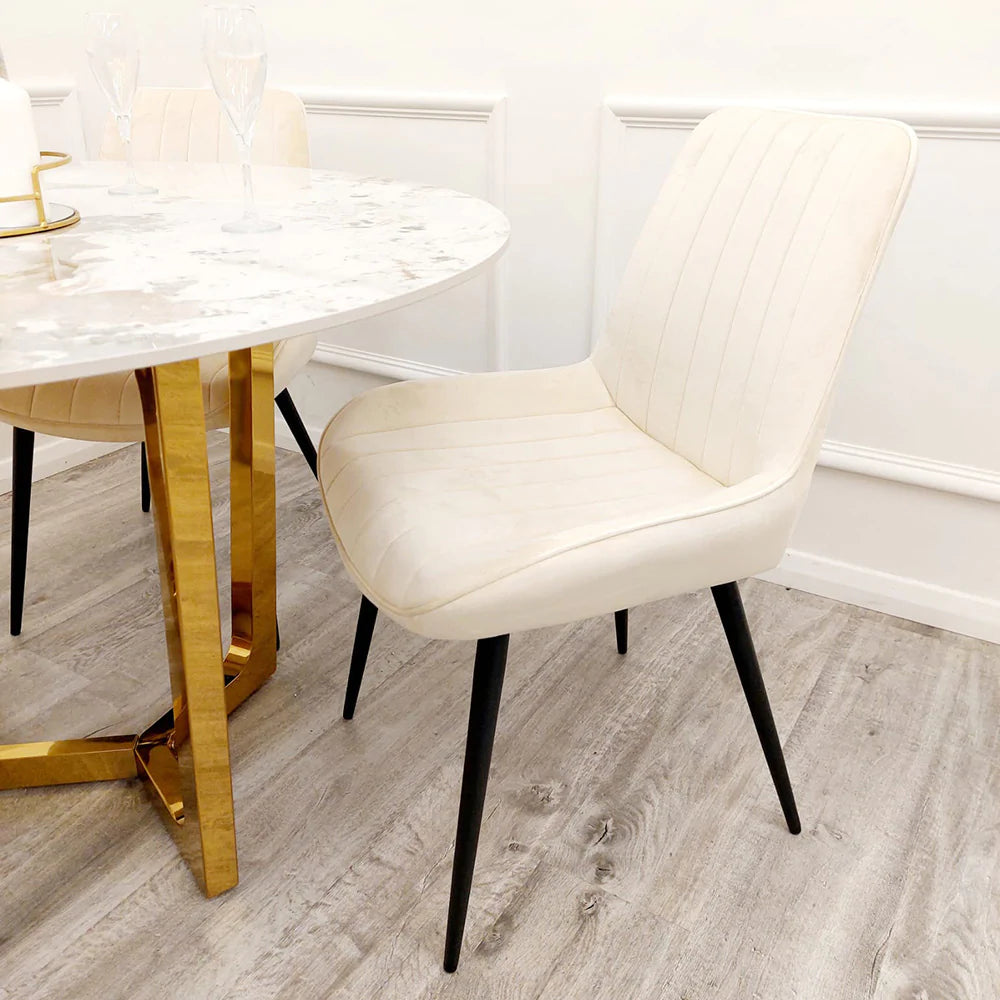 Dido Velvet Dining Chair (All Colours)