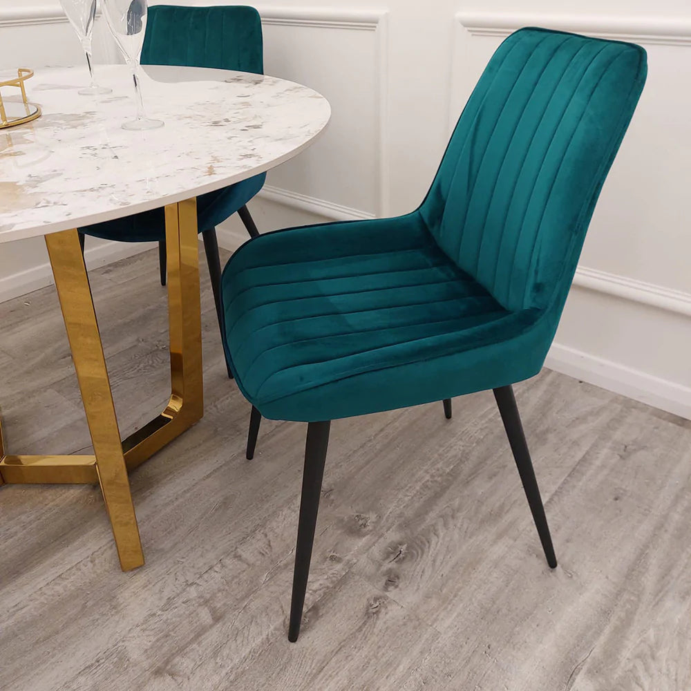 Dido Velvet Dining Chair (All Colours)
