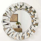 Mosaic Round Wall Mirror
